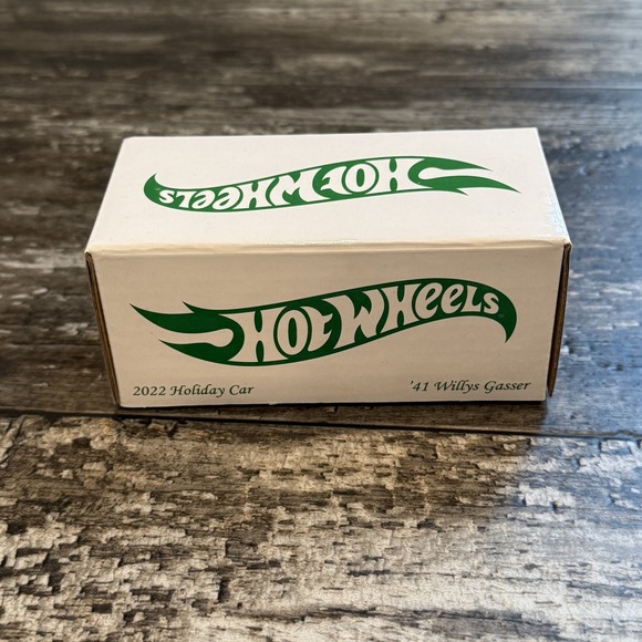 Hot Wheels Red Line Club 2022 Holiday Car 41 Willys Gasser Stockin' Stuffer NIB - Picture 3 of 16